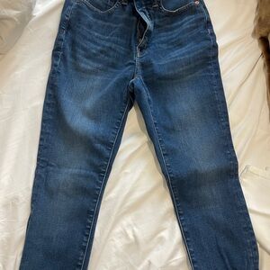 Madewell Women's Dark Blue Skinny Jeans